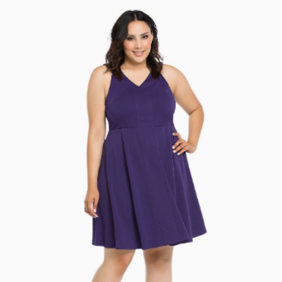 torrid Dresses & Skirts - Torrid Textured Skater Dress